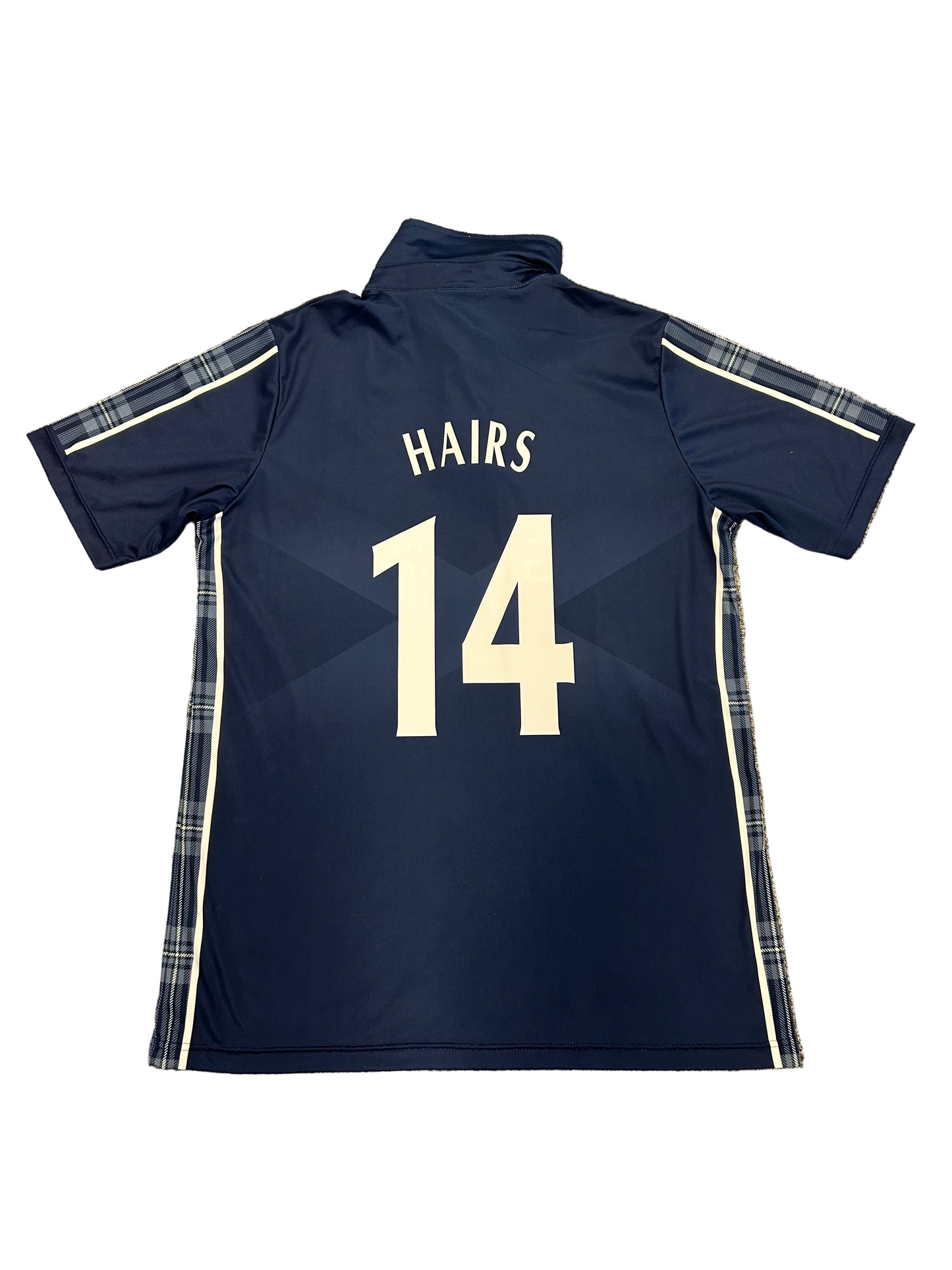 Oli Hairs Scotland 2022 T20 Match Worn SS Playing Shirt