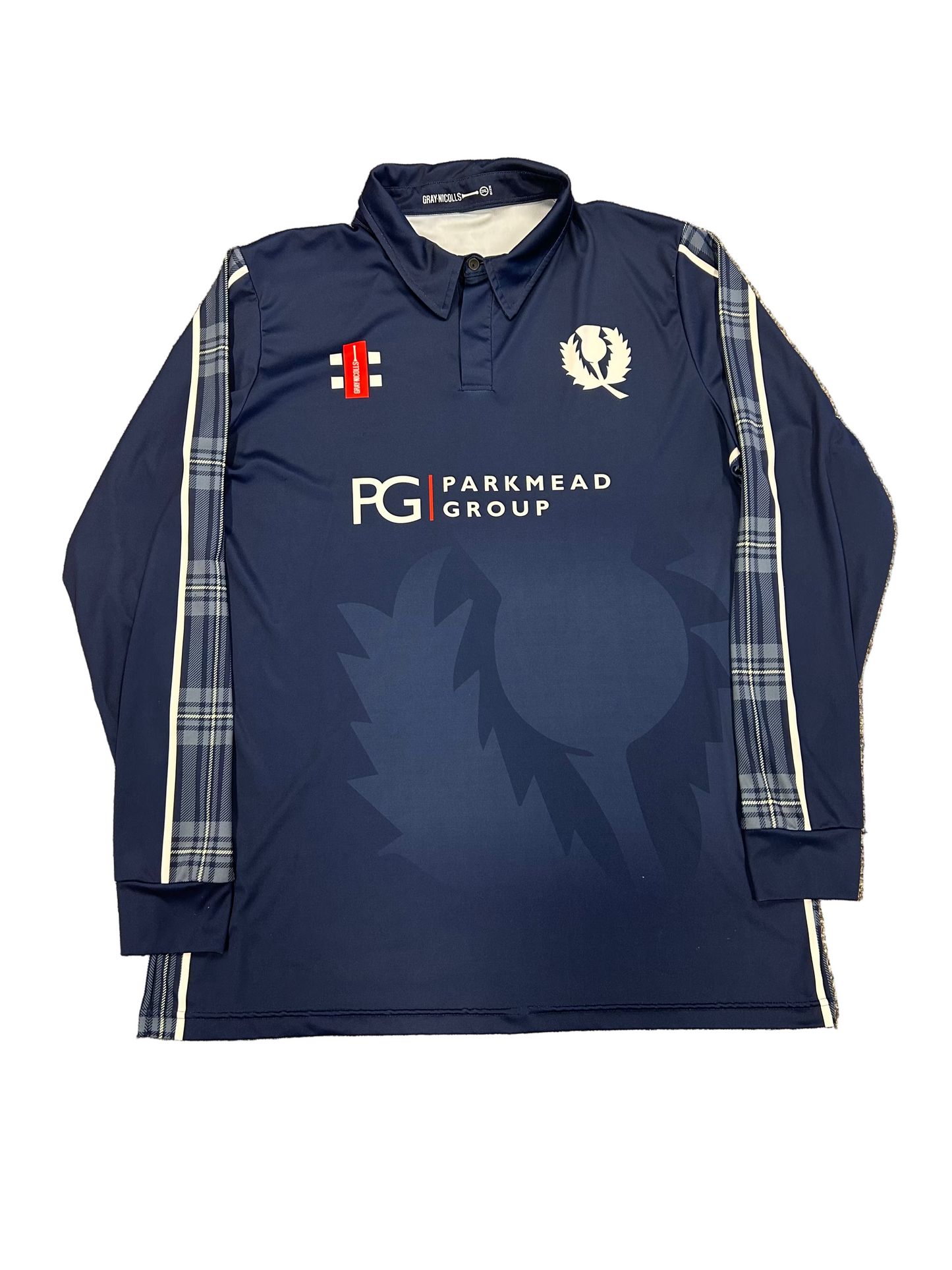 Mark Watt Scotland 2024 T20 Match Worn LS Playing Shirt