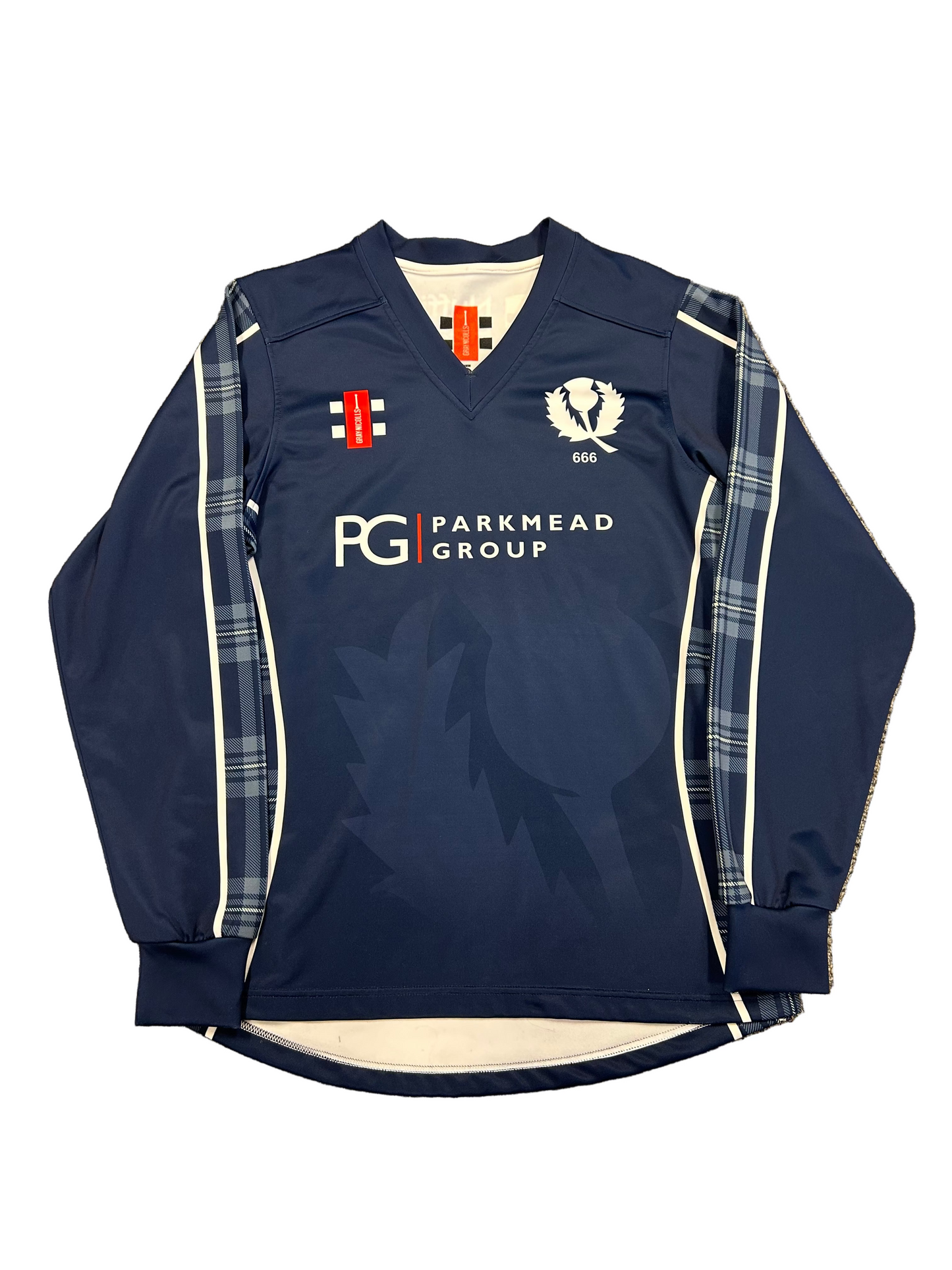 Matthew Cross Scotland Match Worn LS Playing Jumper