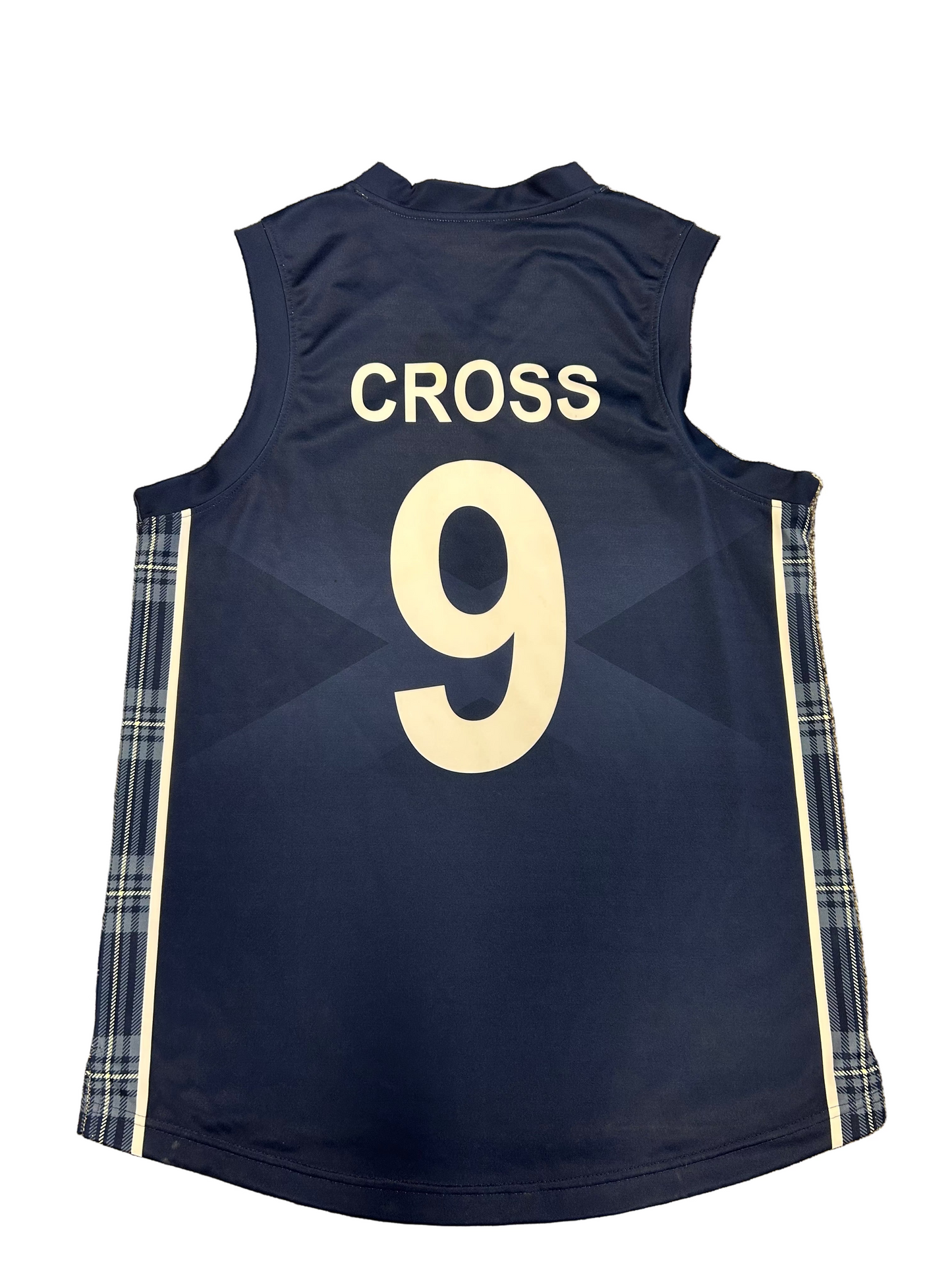 Matthew Cross Scotland 2023 ODI World Cup Qualifier Match Worn Playing Pullover