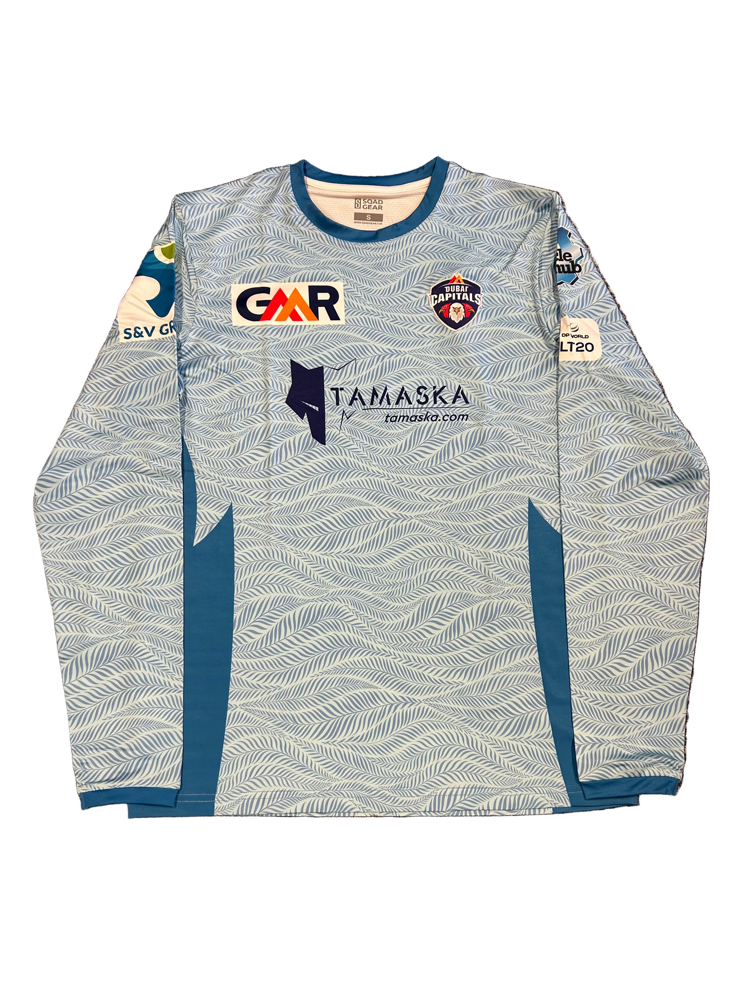 Dubai Capitals 2025 ILT20 Player Issue LS Training T-Shirt