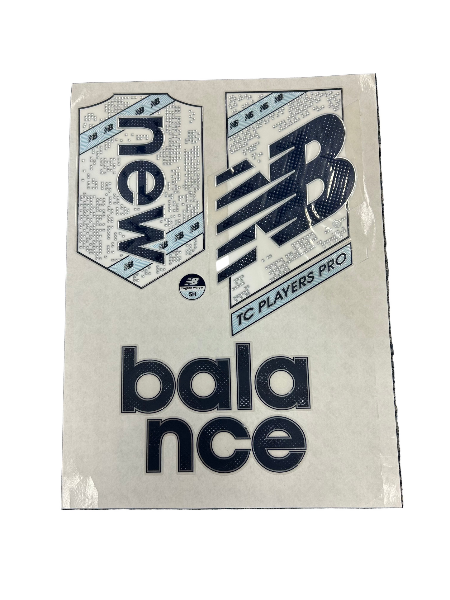 New Balance TC Players Pro Genuine Pro Issue Bat Stickers