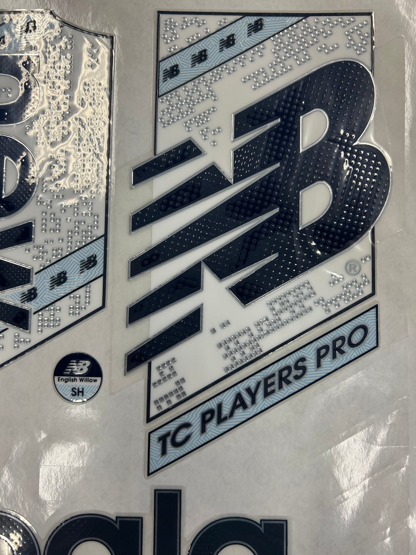 New Balance TC Players Pro Genuine Pro Issue Bat Stickers