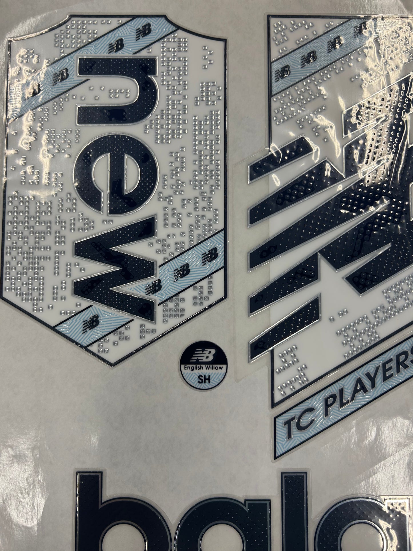 New Balance TC Players Pro Genuine Pro Issue Bat Stickers