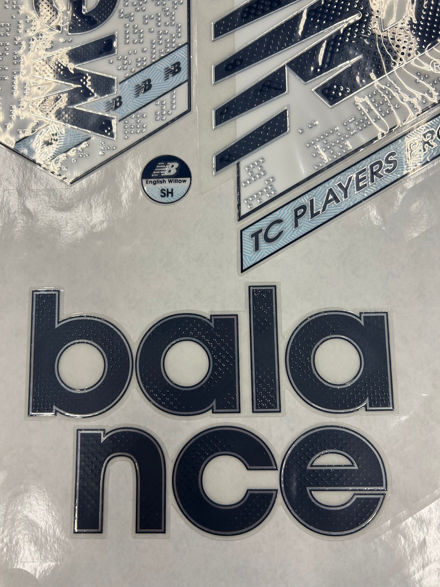 New Balance TC Players Pro Genuine Pro Issue Bat Stickers