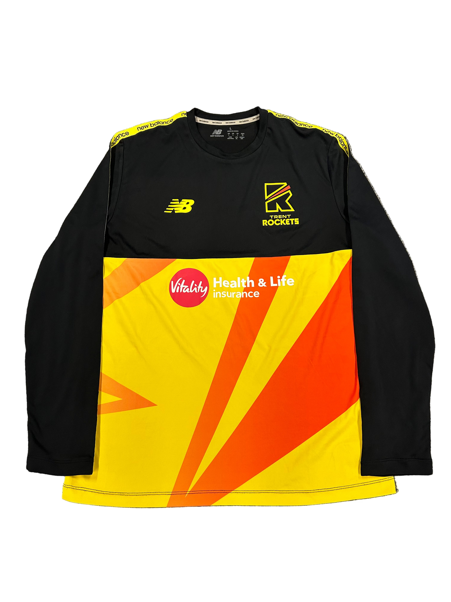 Trent Rockets 2025 Player Issue LS Training T-Shirt