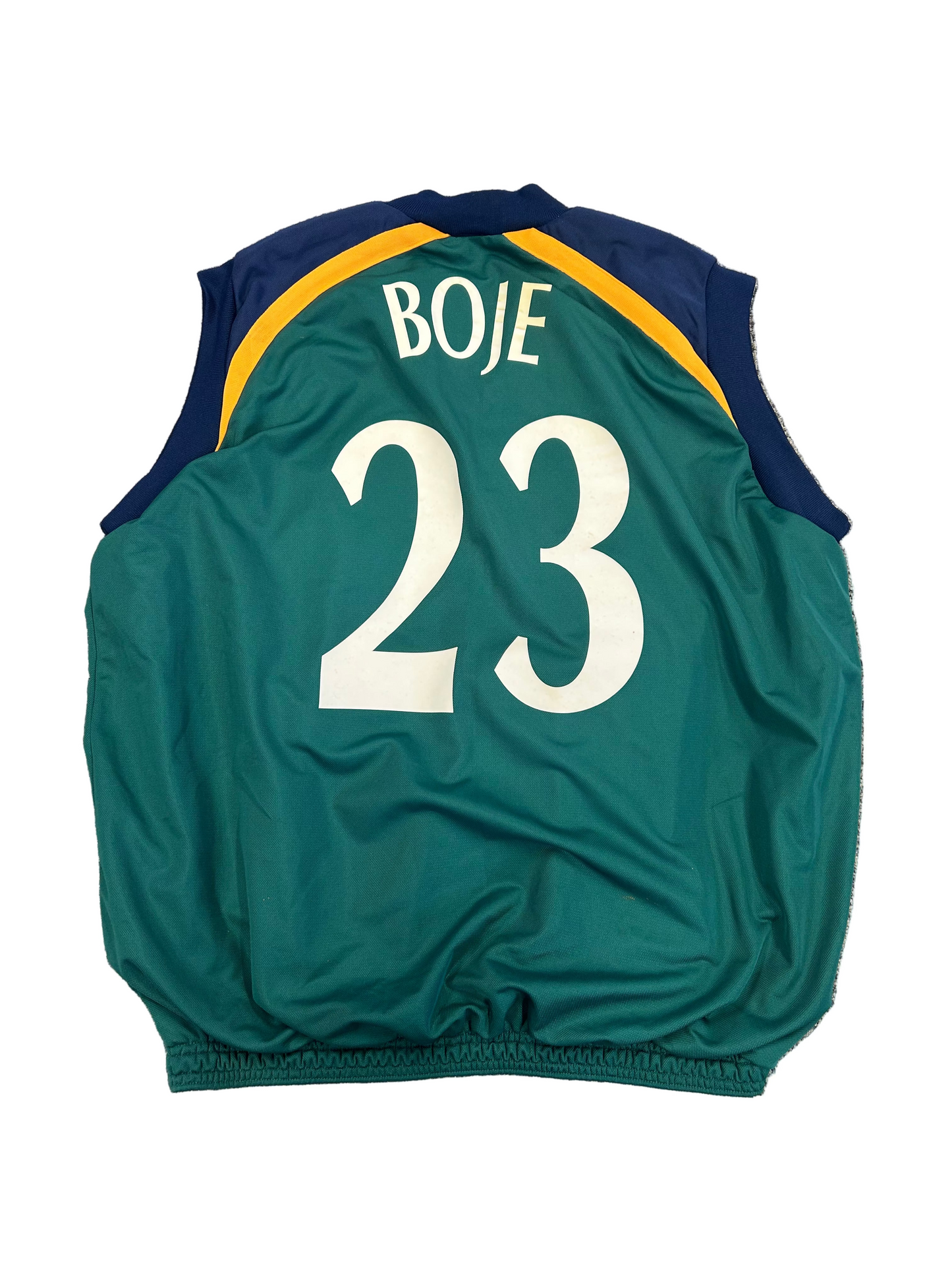 Nicky Boje Nottinghamshire 2002 Match Worn And Signed Playing Pullover
