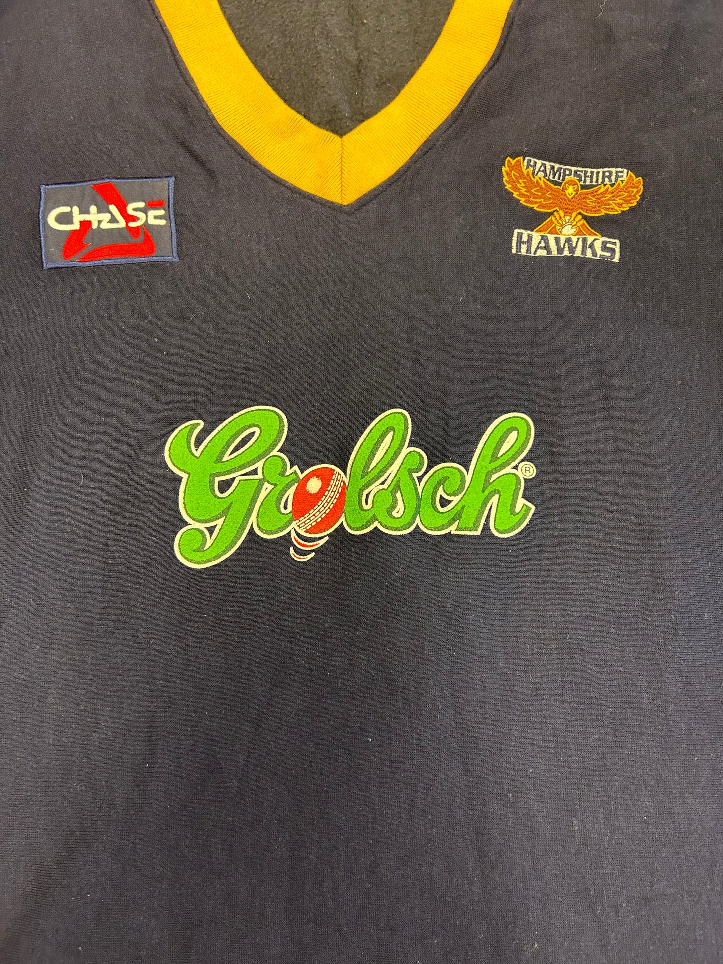 Zac Morris Hampshire Hawks NUL Match Worn LS Playing Jumper