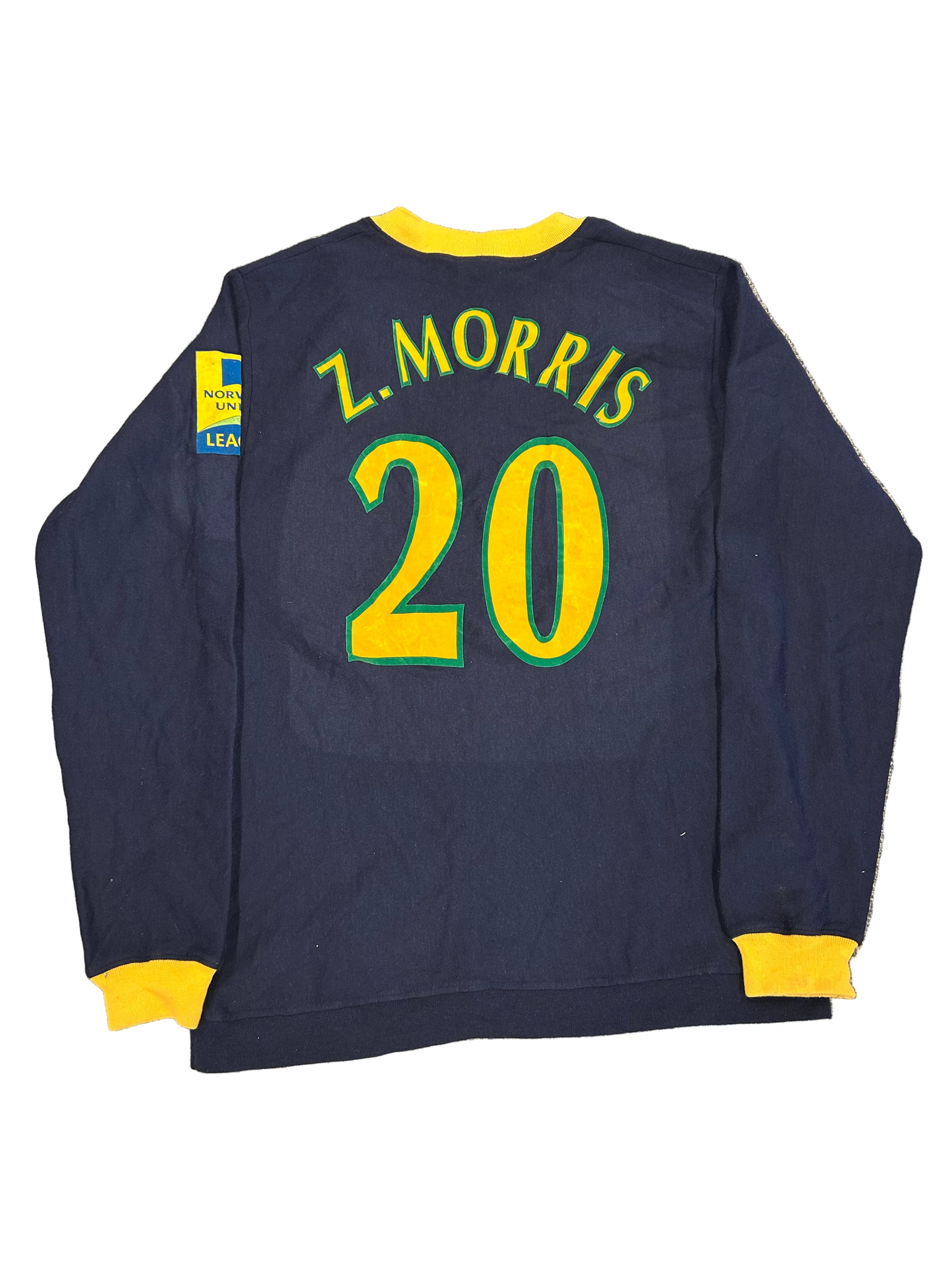 Zac Morris Hampshire Hawks NUL Match Worn LS Playing Jumper