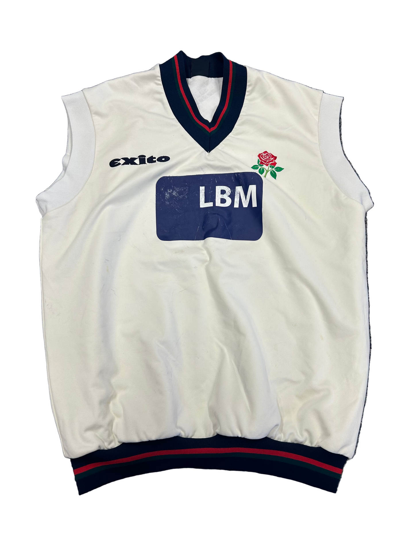 Saj Mahmood Lancashire Match Worn And Signed Playing Pullover