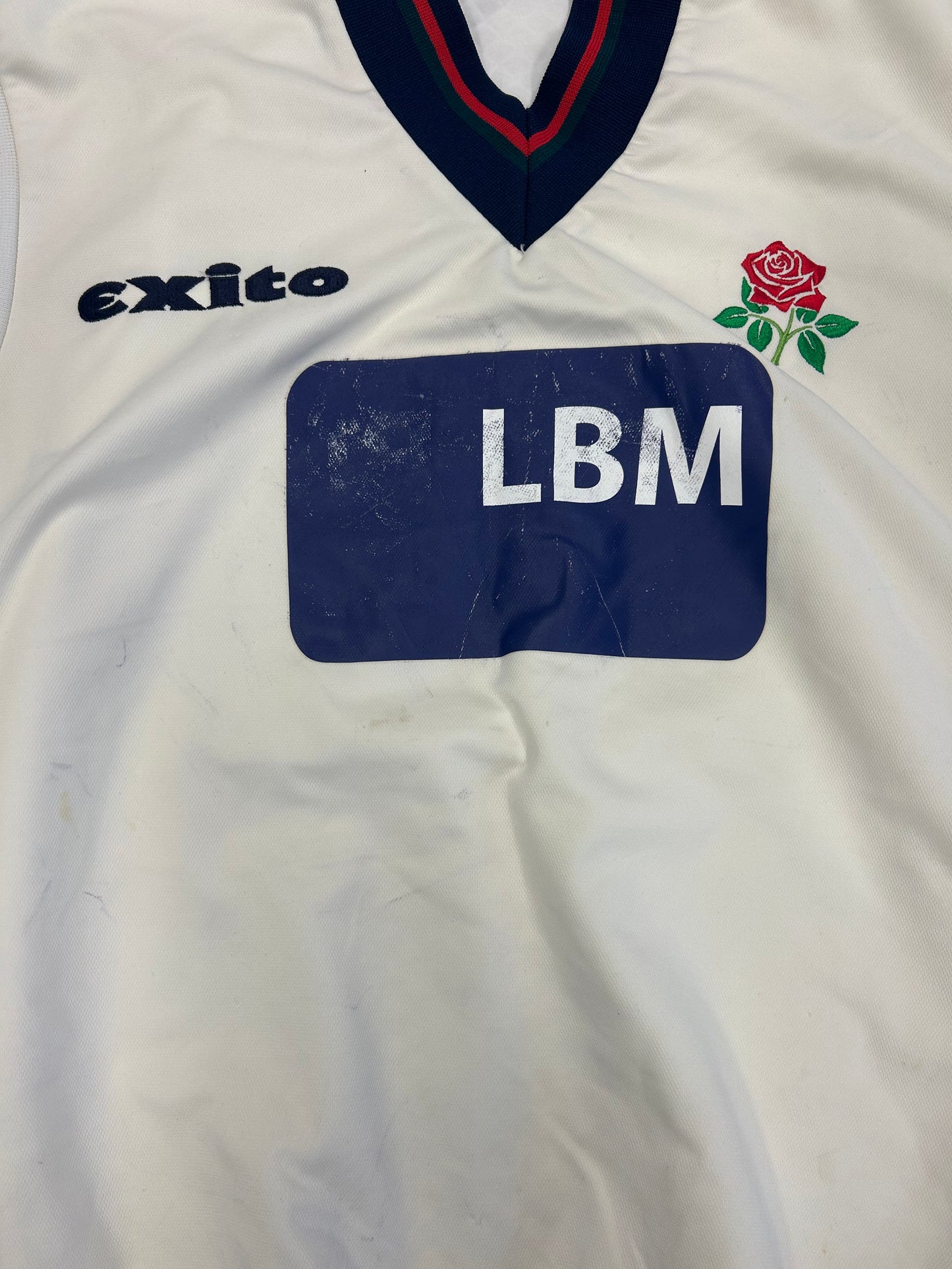 Saj Mahmood Lancashire Match Worn And Signed Playing Pullover