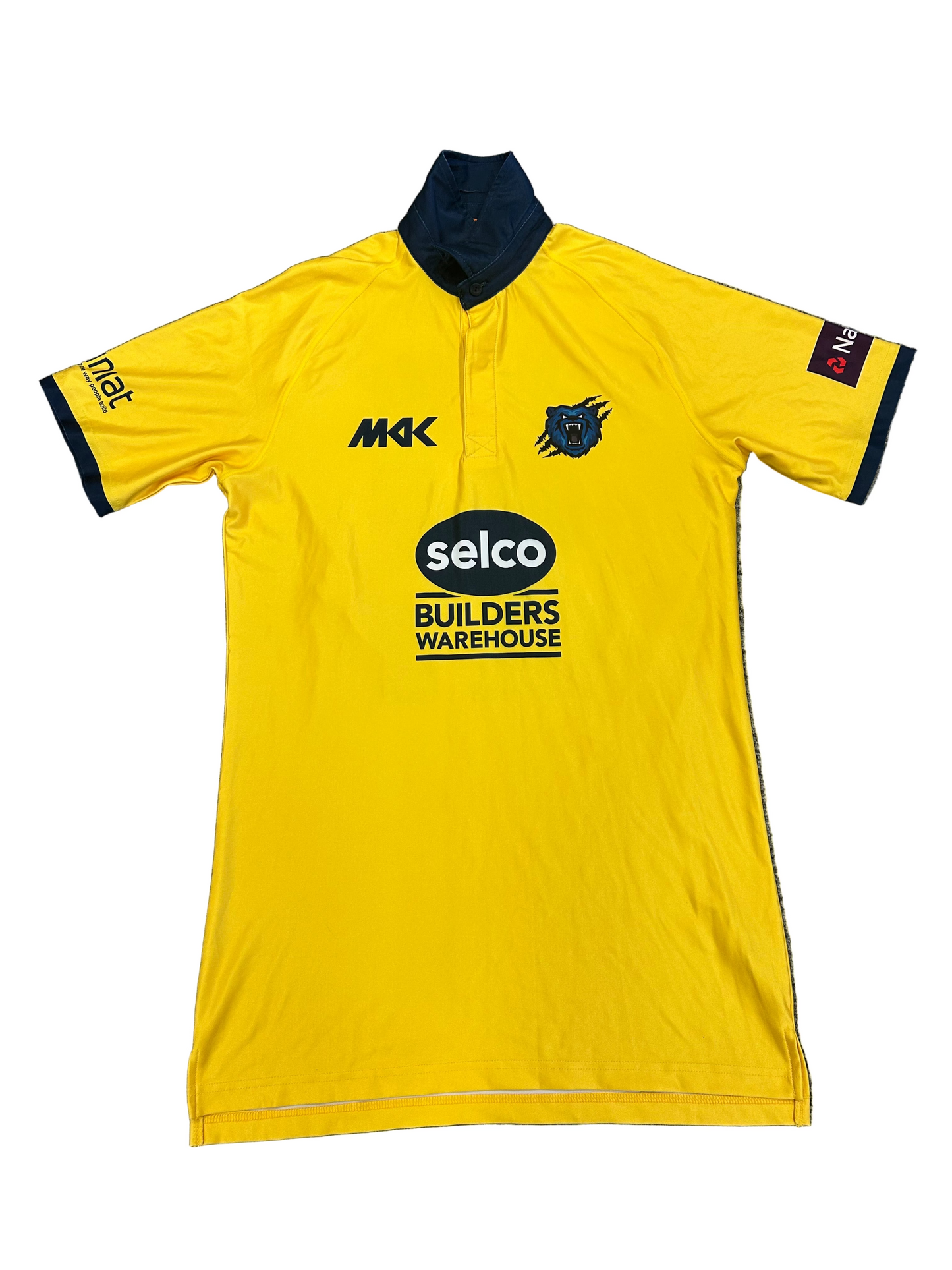 Freddie Coleman Birmingham Bears T20 Match Worn SS Playing Shirt