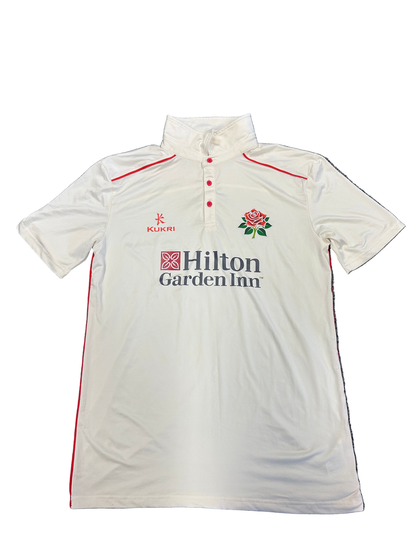 Liam Livingstone Lancashire Match Issue County Championship SS Playing Shirt