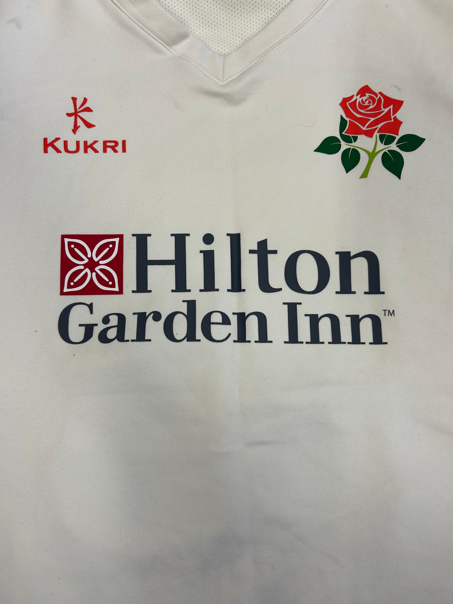 Liam Hurt Lancashire County Championship Match Worn And Signed Playing Pullover