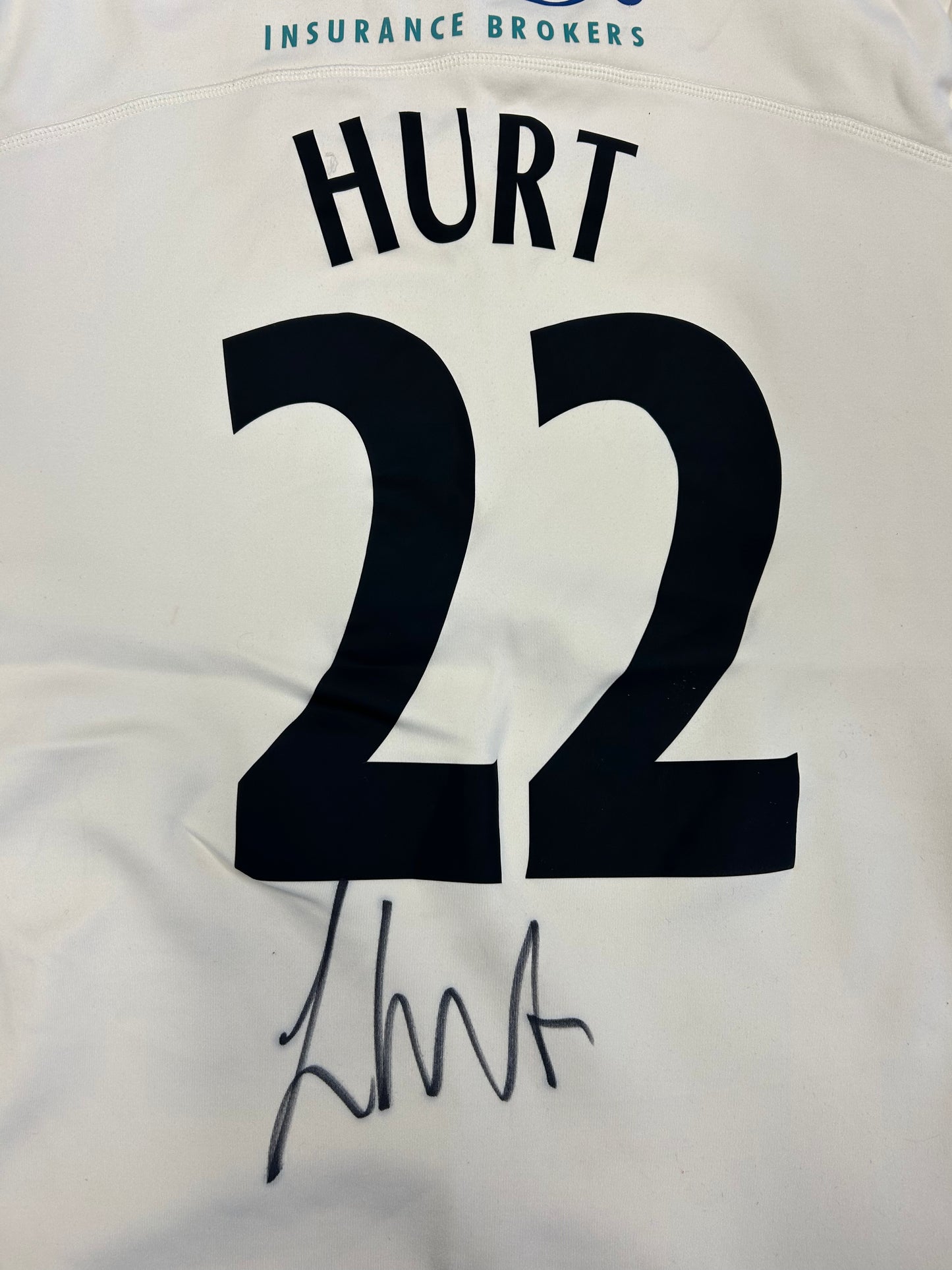 Liam Hurt Lancashire County Championship Match Worn And Signed Playing Pullover