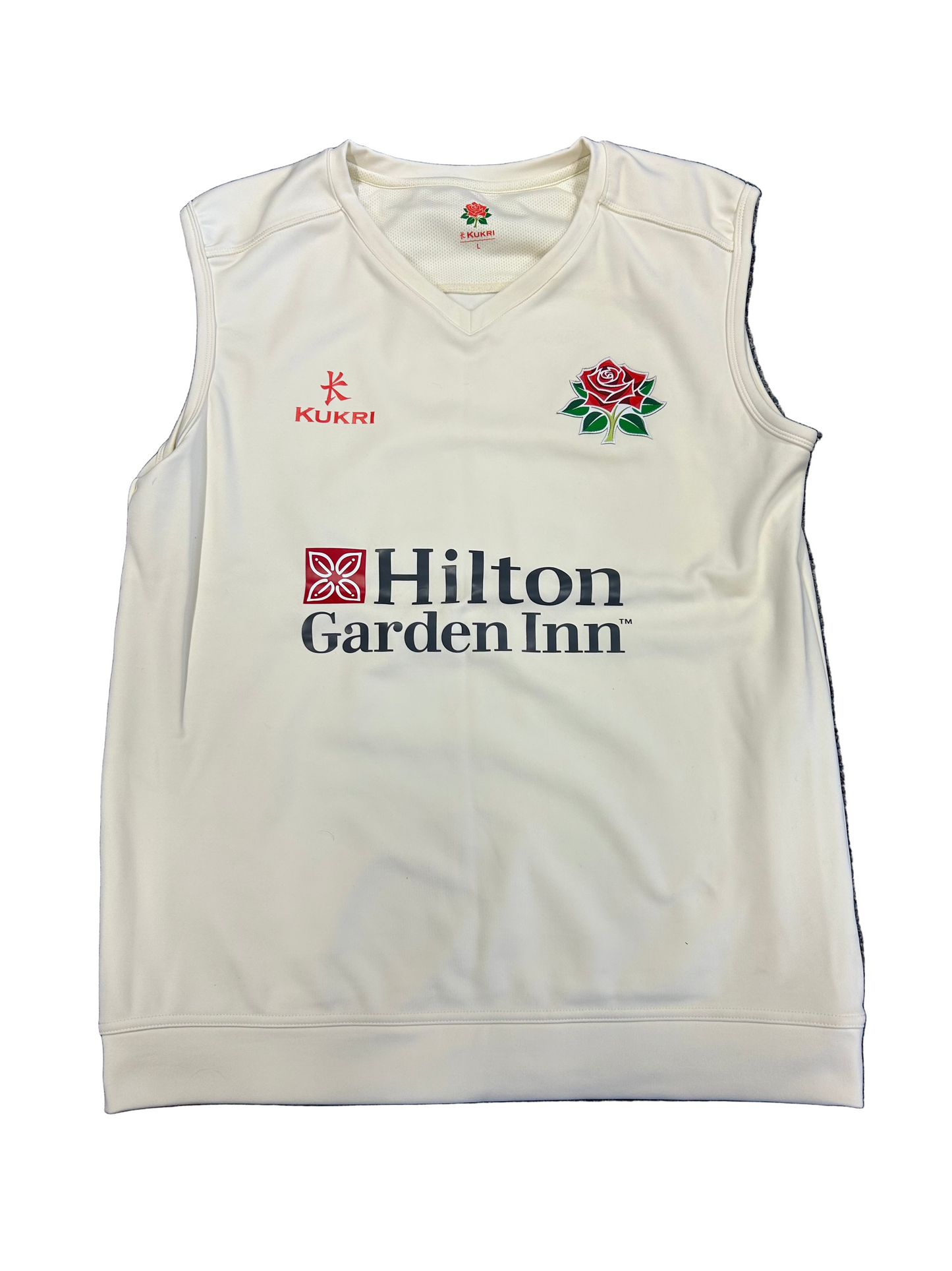 Richard Gleeson Lancashire County Championship Match Worn Playing Pullover