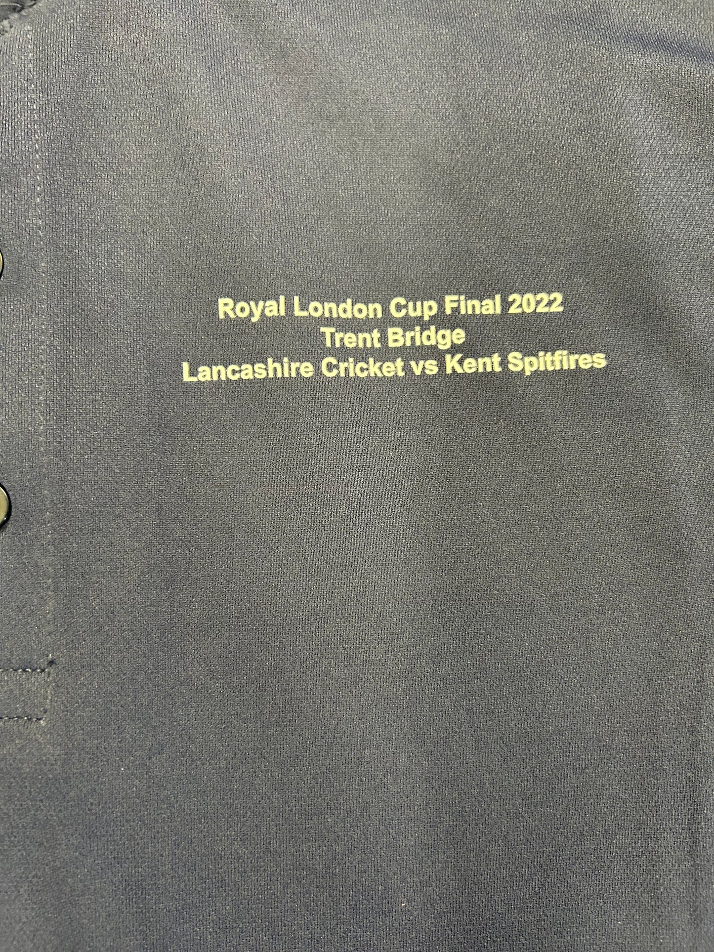 Lancashire 2022 RLODC Final Player Issue Travel Polo Shirt
