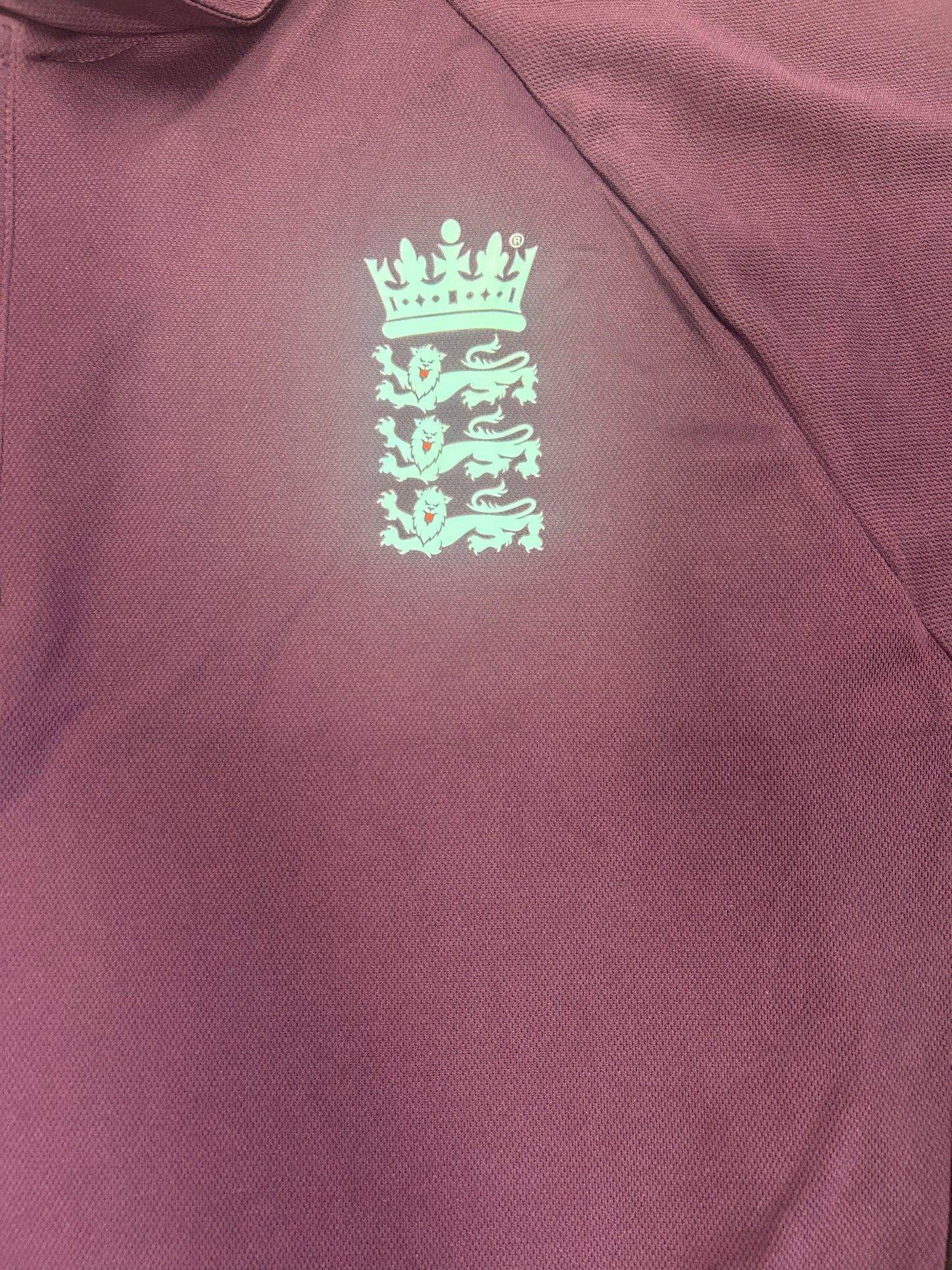 England 2025 Player Issue Travel & Media Polo