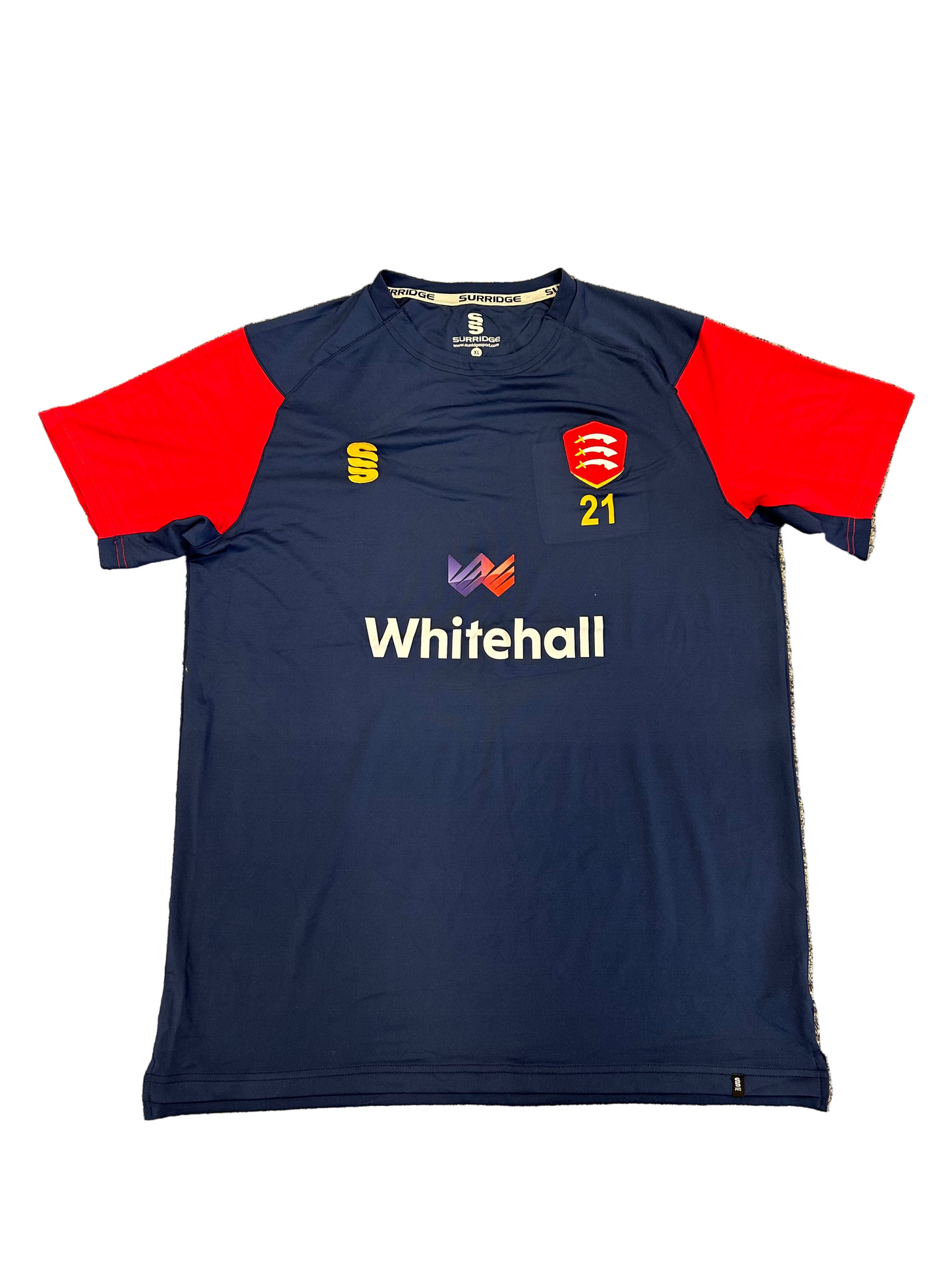 Tom Westley Essex 2023 Player Issue SS Training T-Shirt