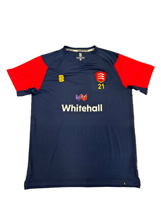 Tom Westley Essex 2023 Player Issue SS Training T-Shirt
