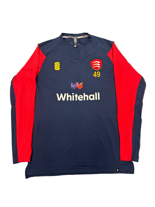 Josh Rymell Essex 2023 Player Issue LS Training T-Shirt