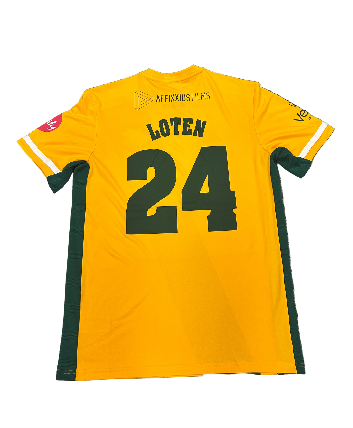 Tom Loten Notts 2023 T20 Match Worn SS Playing Shirt