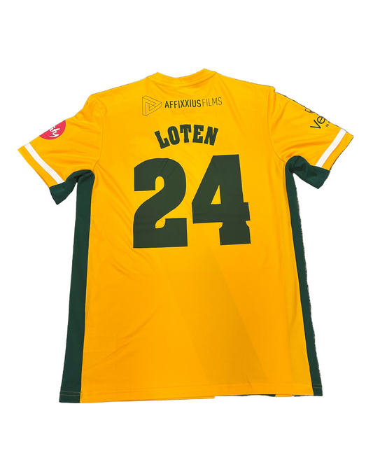 Tom Loten Notts 2023 T20 Match Worn SS Playing Shirt