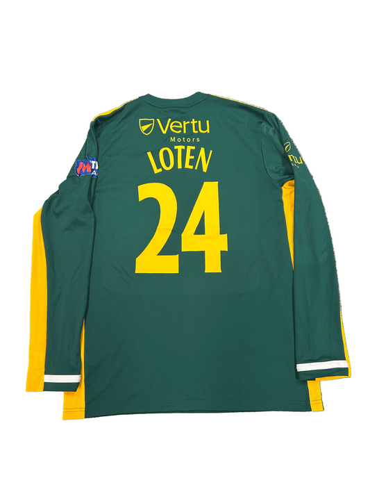 Tom Loten Notts 2023 MB50 Match Worn LS Playing Shirt