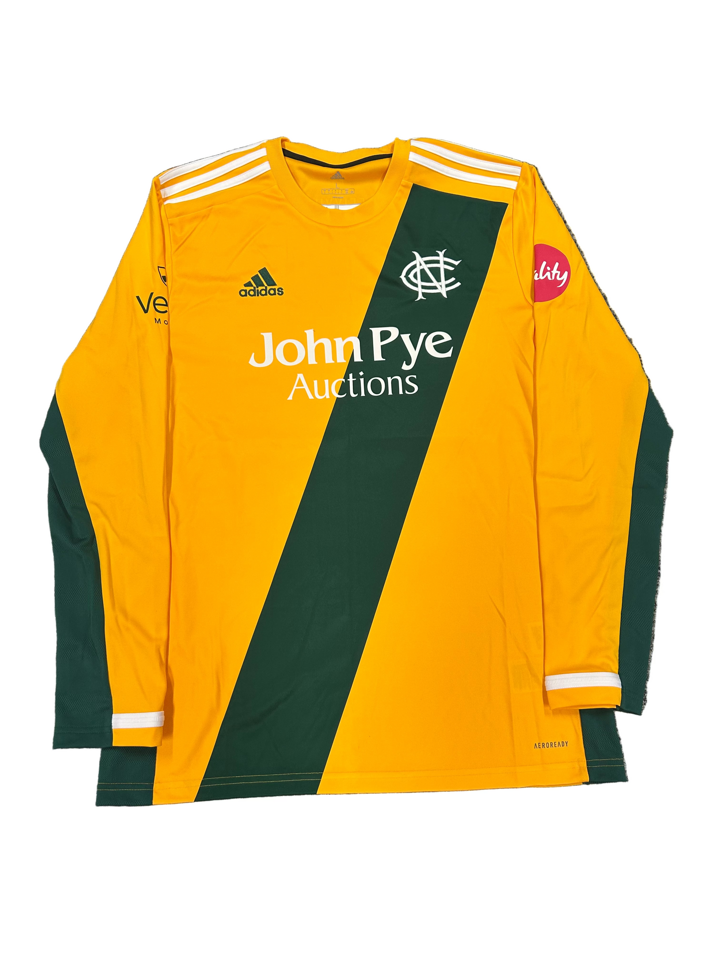 Tom Loten Notts 2023 T20 Match Worn LS Playing Shirt