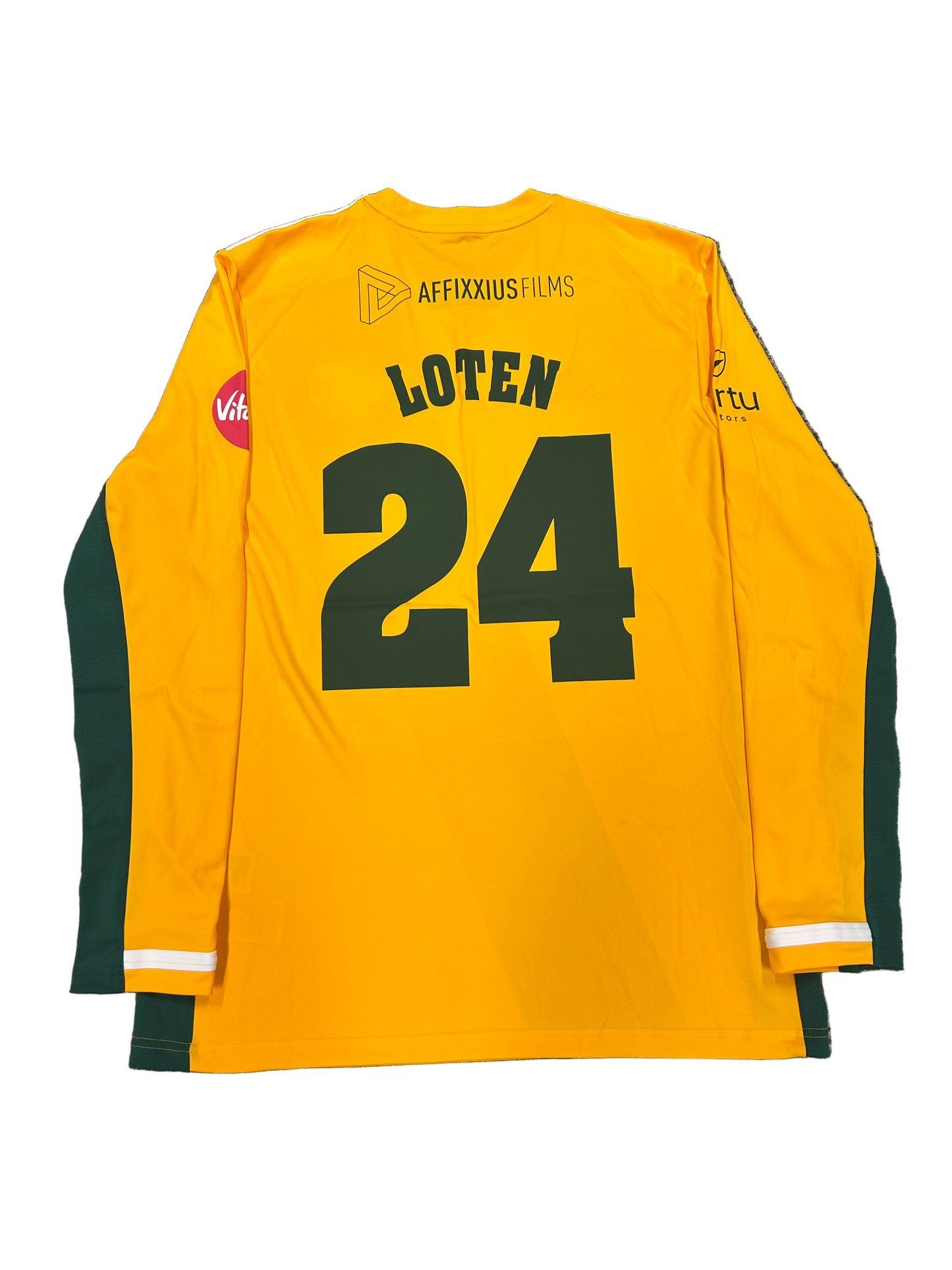 Tom Loten Notts 2023 T20 Match Worn LS Playing Shirt