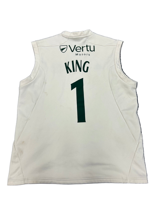 Sammy King Notts 2023 County Championship Match Worn Playing Pullover