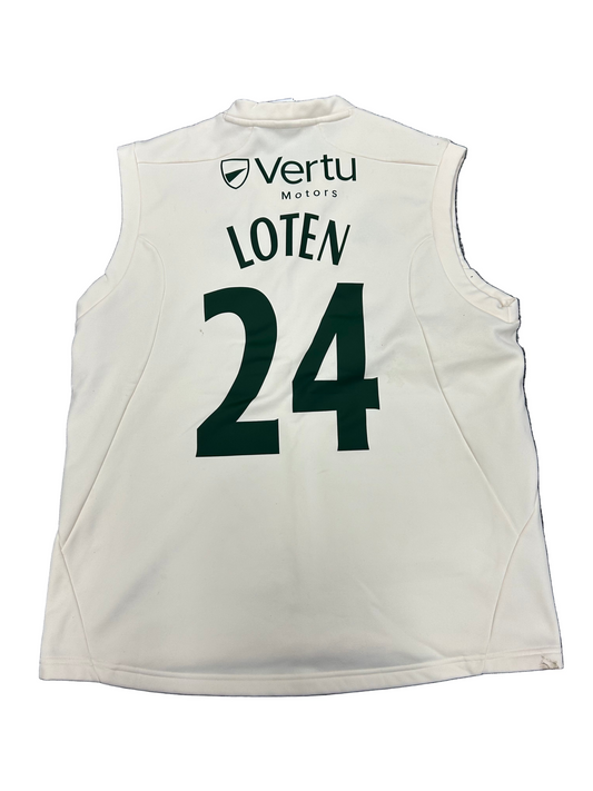 Tom Loten Notts 2023 County Championship Match Worn Playing Pullover