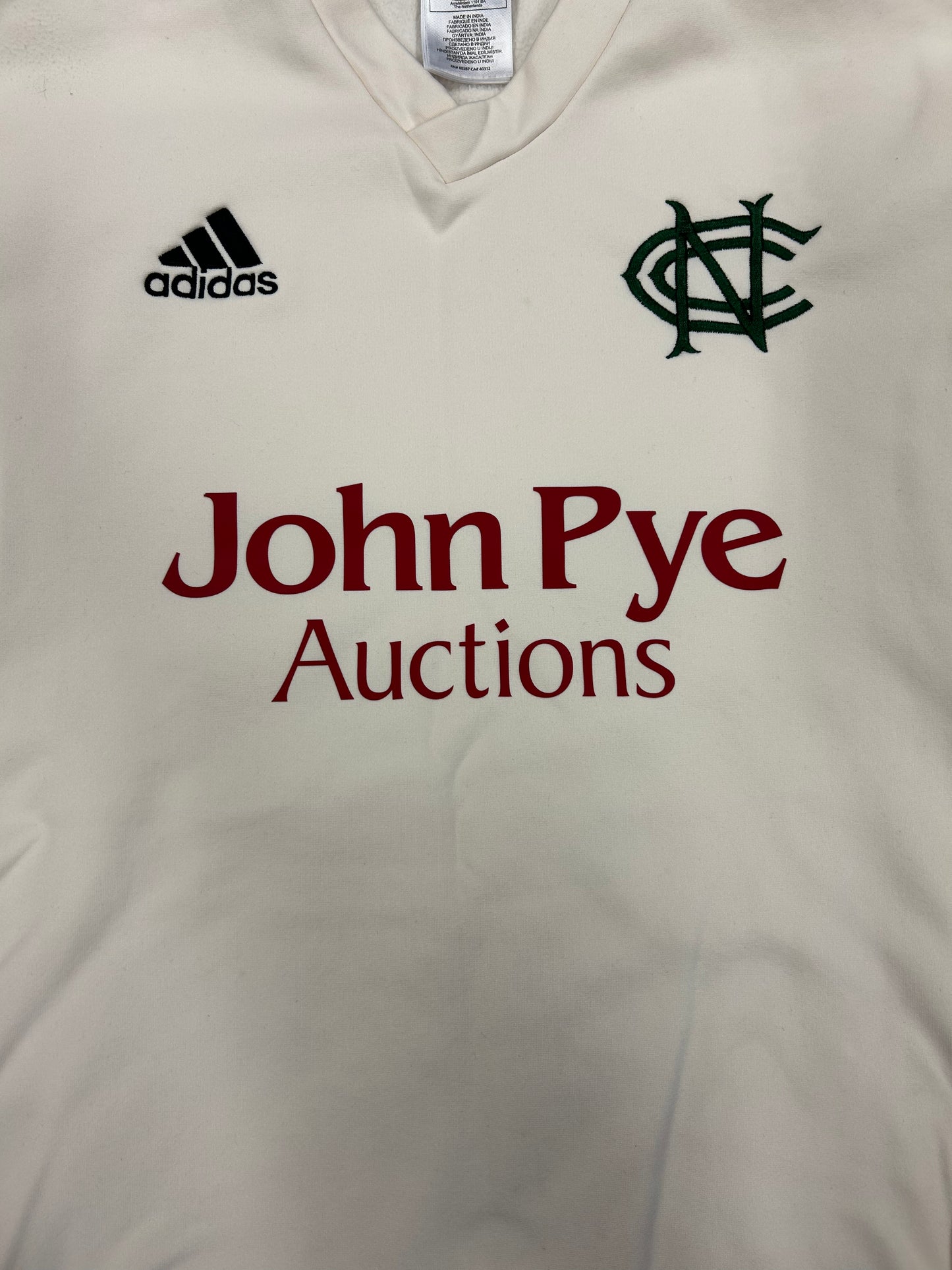 Tom Loten Notts 2023 County Championship Match Worn LS Playing Jumper