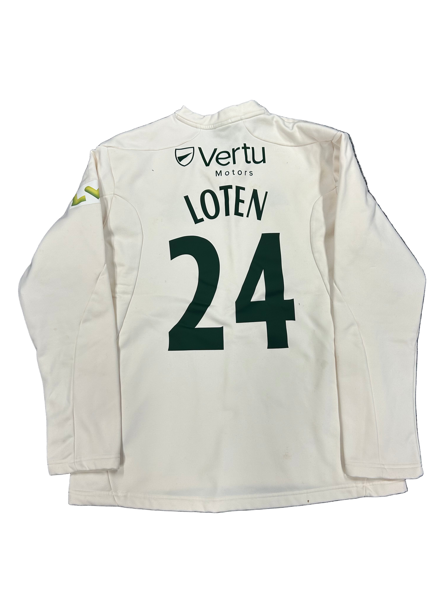 Tom Loten Notts 2023 County Championship Match Worn LS Playing Jumper