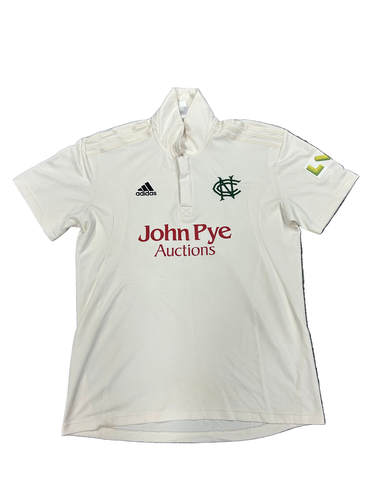 Tom Loten Notts 2023 County Championship Match Worn SS Playing Shirt