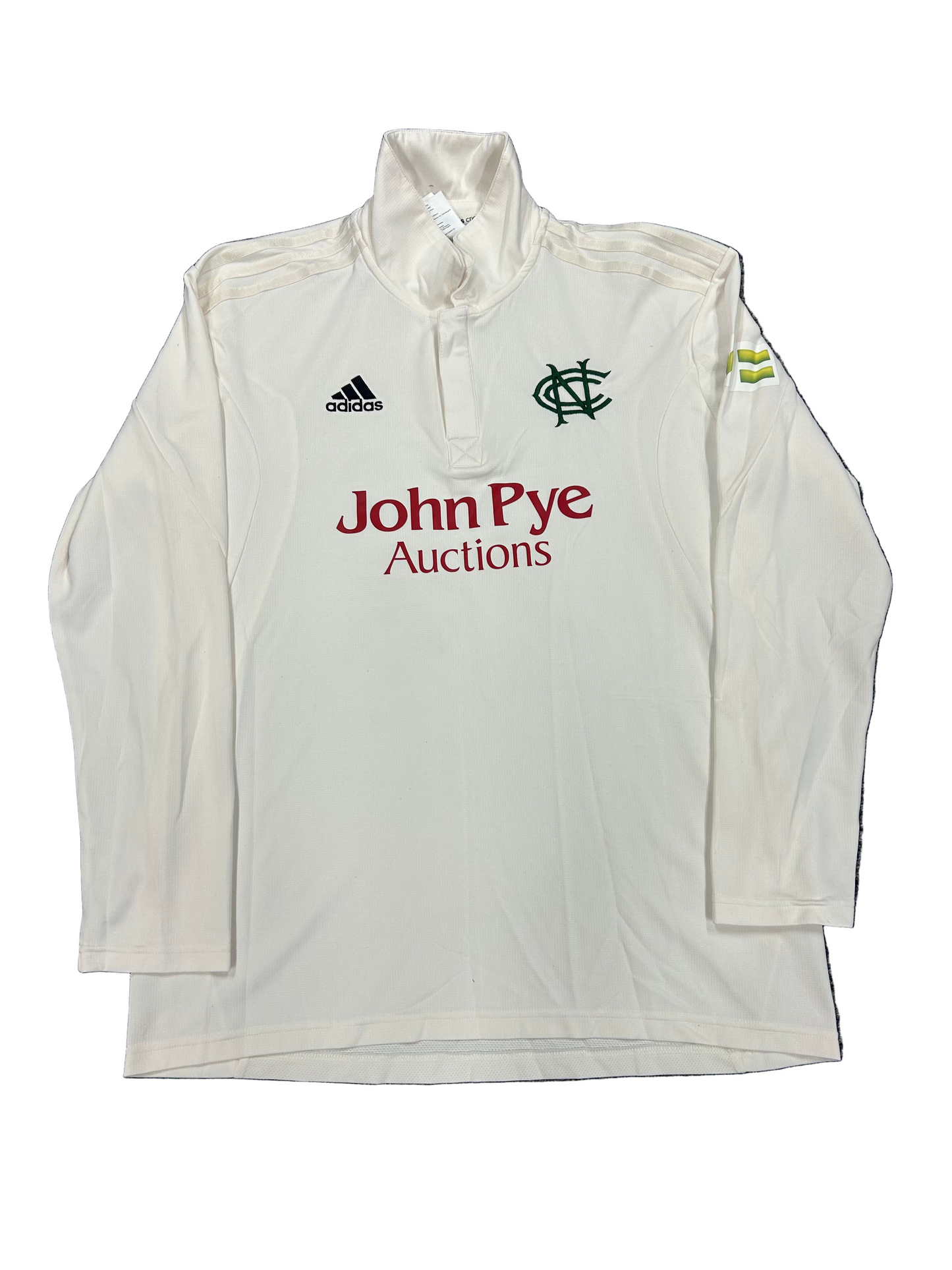 Tom Loten Notts 2023 County Championship Match Worn LS Playing Shirt