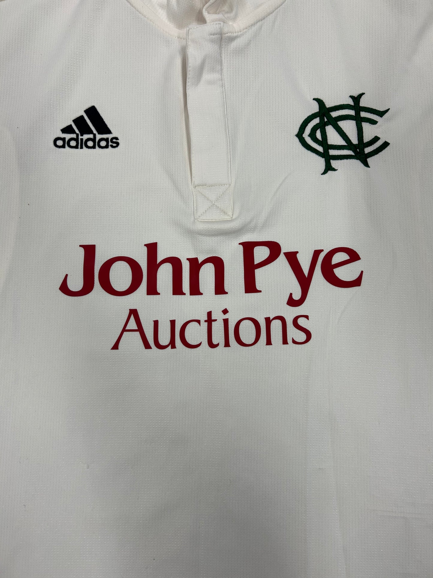 Tom Loten Notts 2023 County Championship Match Worn LS Playing Shirt