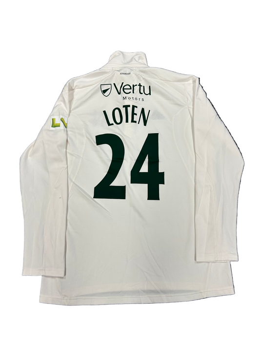 Tom Loten Notts 2023 County Championship Match Worn LS Playing Shirt