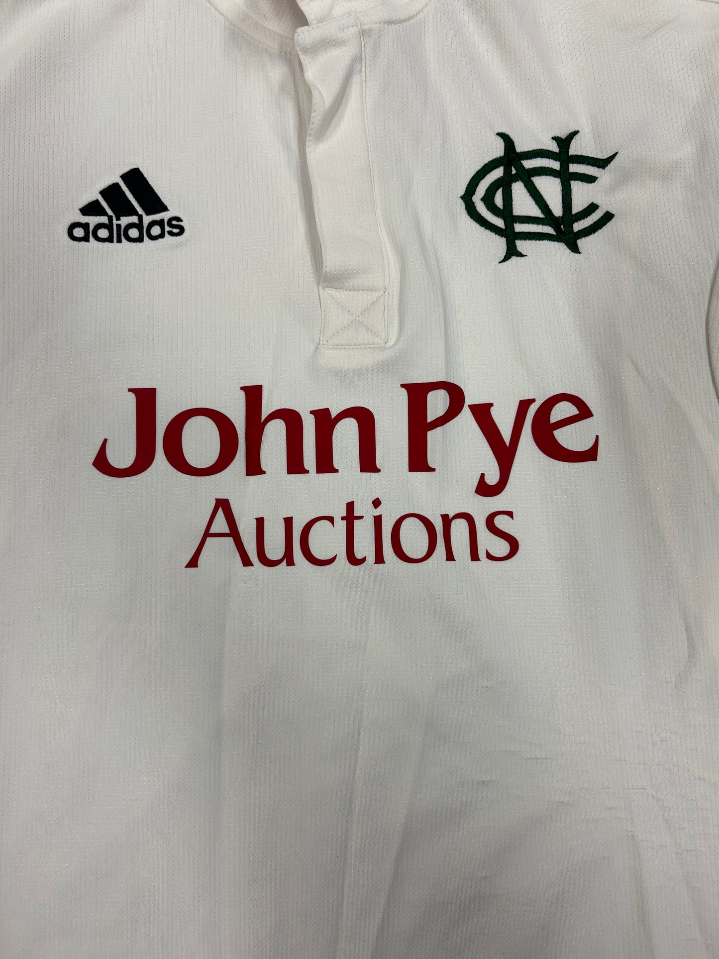 Tom Loten Notts 2023 County Championship Match Worn LS Playing Shirt