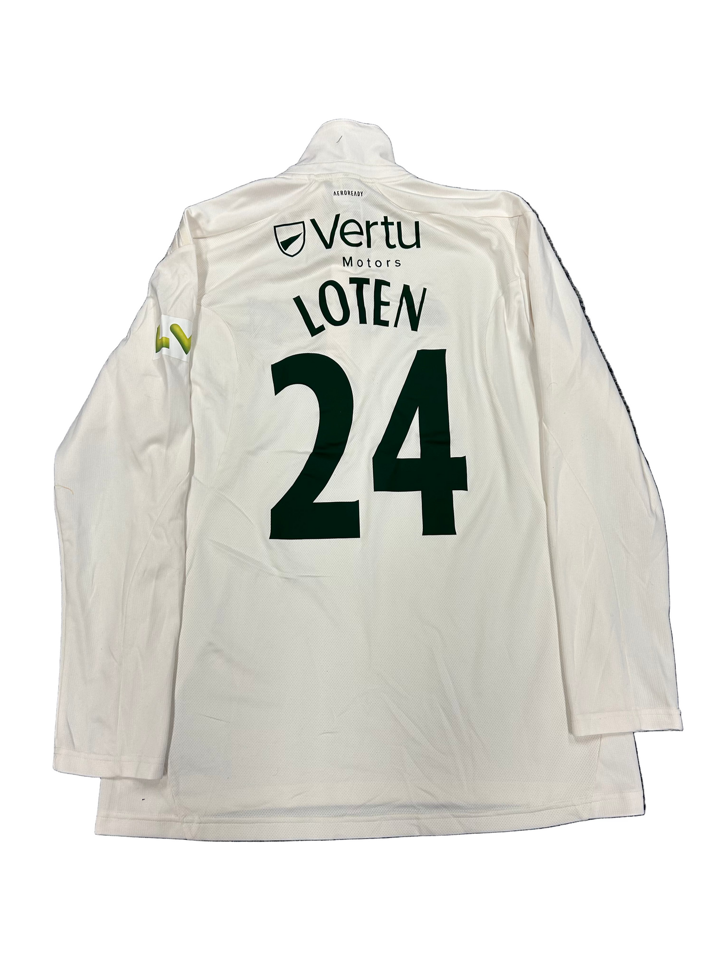 Tom Loten Notts 2023 County Championship Match Worn LS Playing Shirt