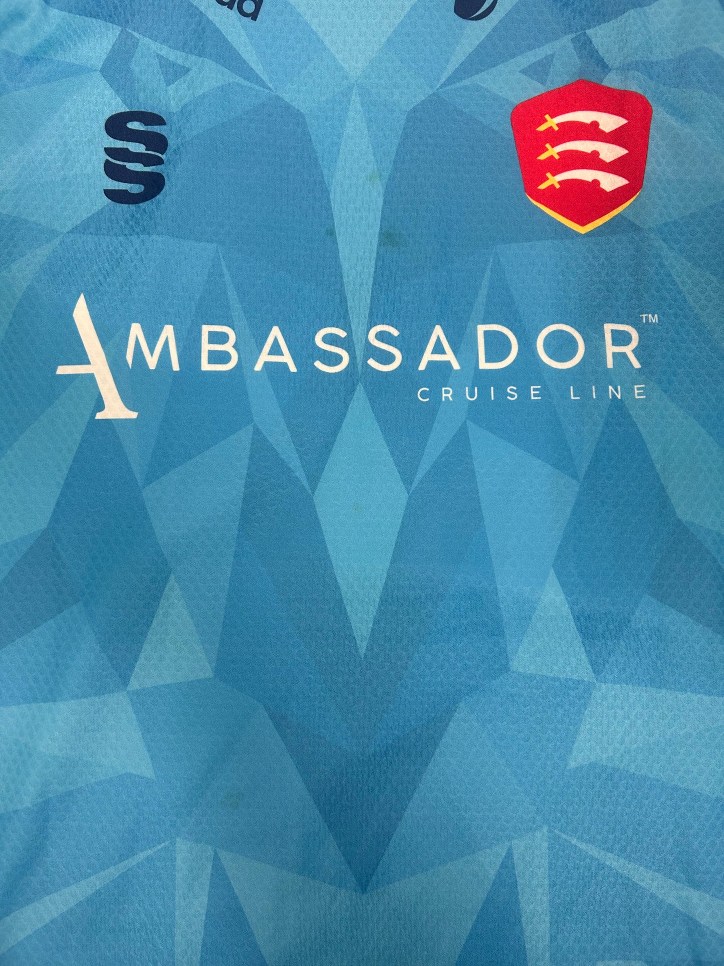 Tom Westley Essex 2023 MB50 Match Worn Playing Pullover