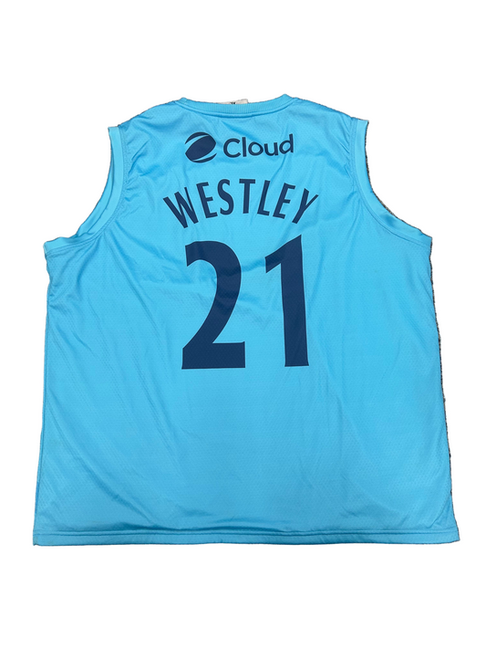 Tom Westley Essex 2023 MB50 Match Worn Playing Pullover