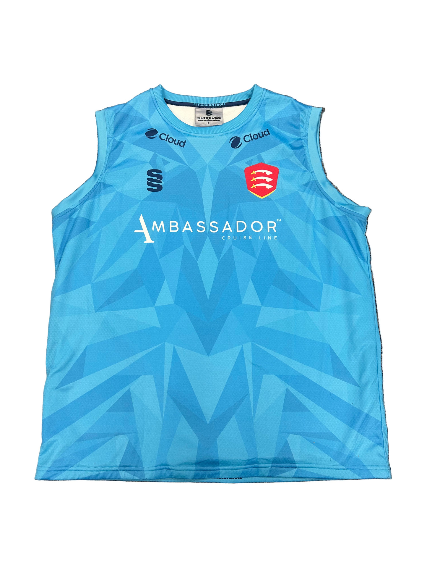 Aaron Nijjar Essex 2023 MB50 Match Worn Playing Pullover