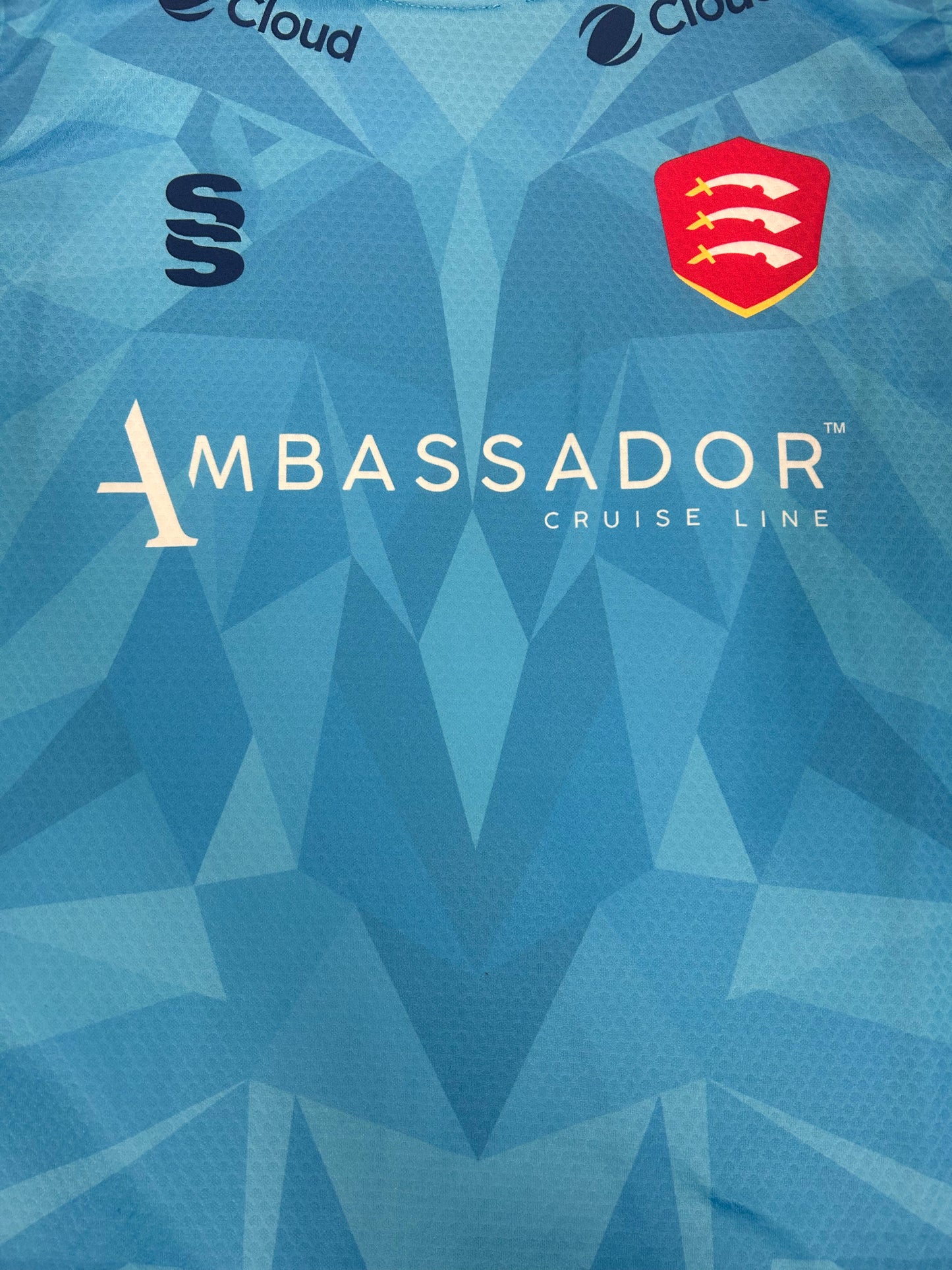 Aaron Nijjar Essex 2023 MB50 Match Worn Playing Pullover