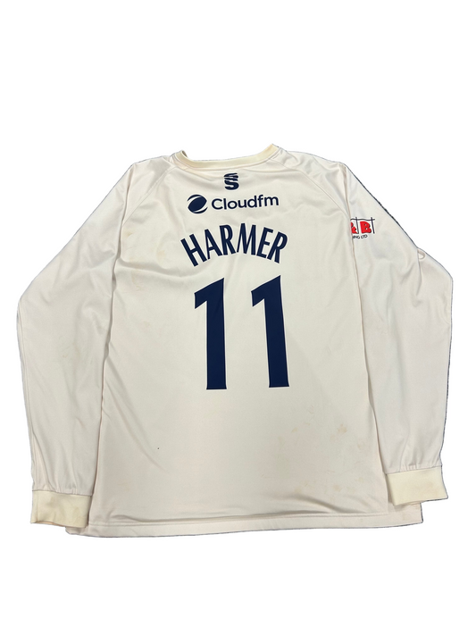 Simon Harmer Essex 2022 County Championship Match Worn LS Playing Jumper