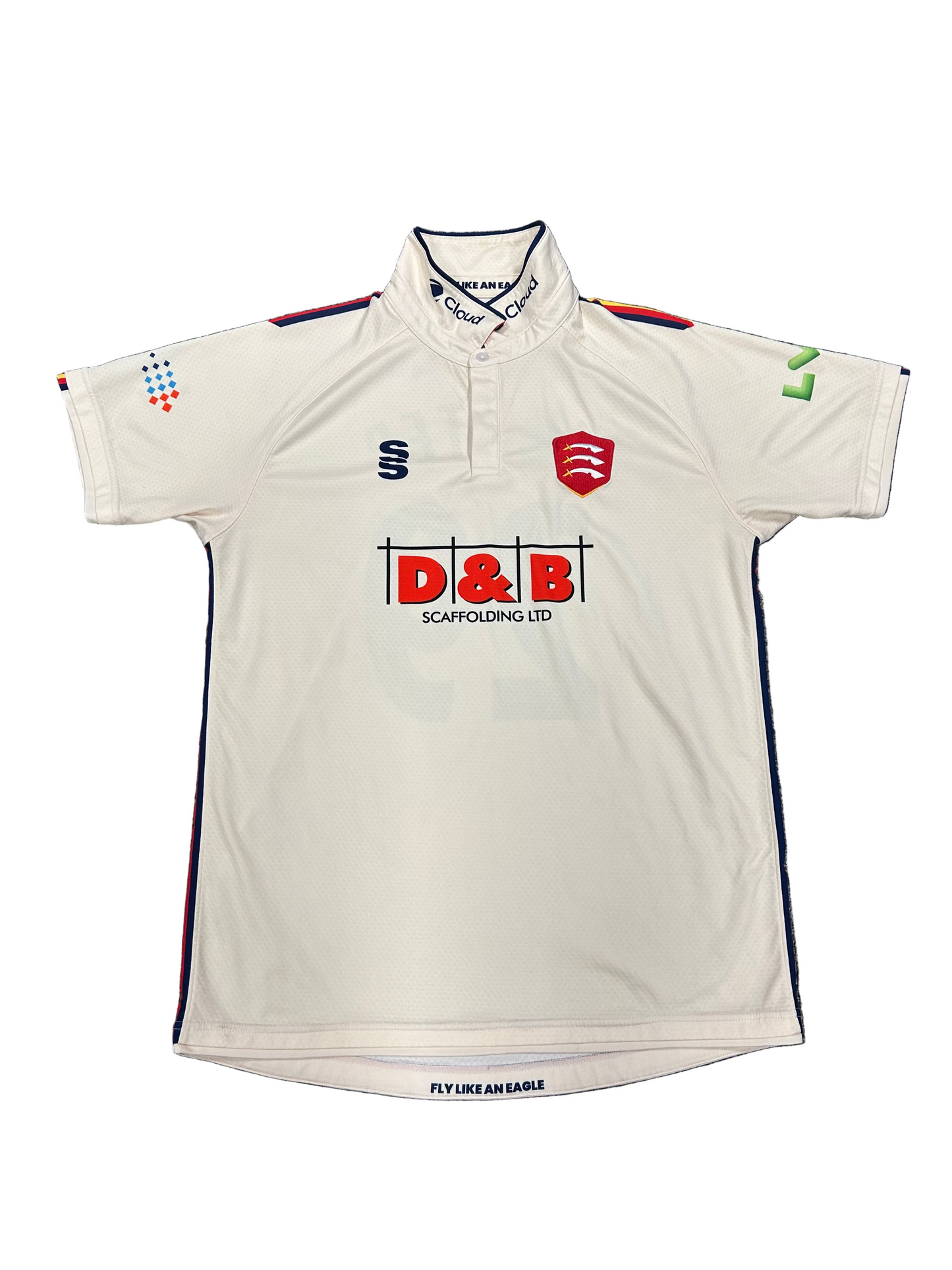Shane Snater Essex 2023 County Championship Match Worn SS Playing Shirt