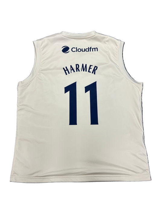 Simon Harmer Essex 2021 County Championship Match Worn Playing Pullover