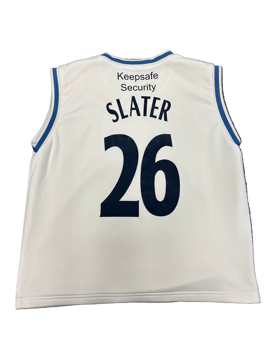 Ben Slater Derbyshire County Championship Match Worn Playing Pullover