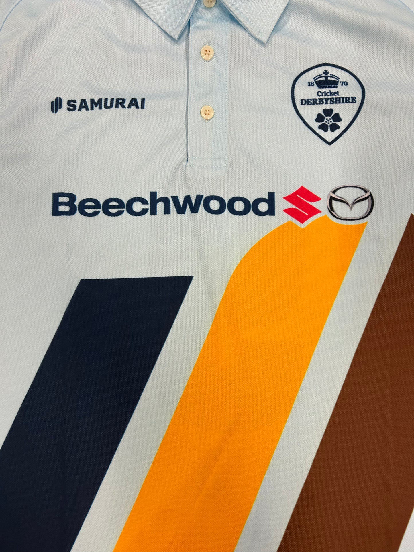George Scrimshaw Derbyshire 2022 RLODC Match Issue SS Playing Shirt