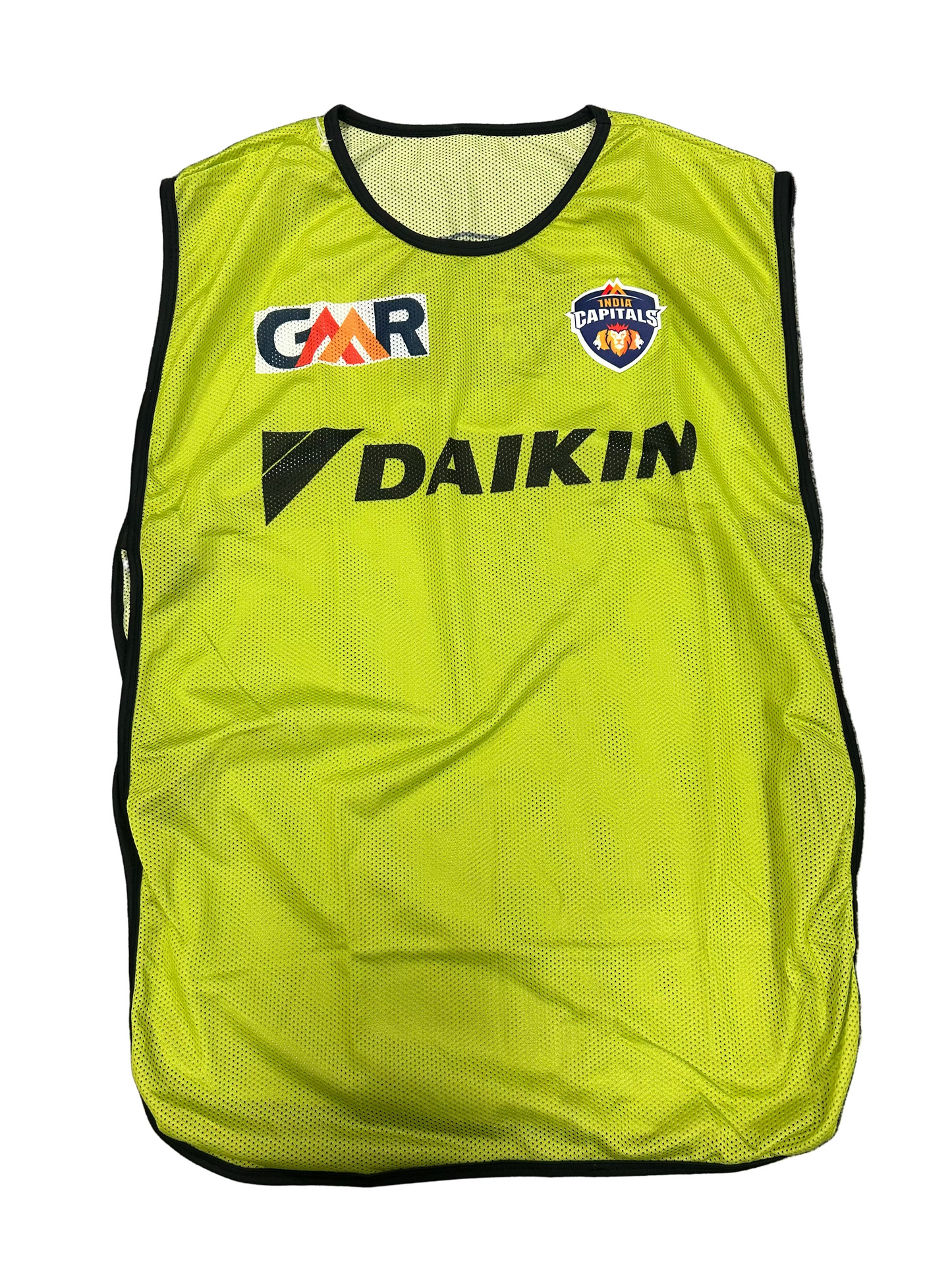 India Capitals Legends League Match Worn Sub Fielder Bib